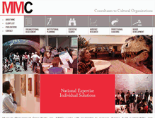 Tablet Screenshot of museum-management.com